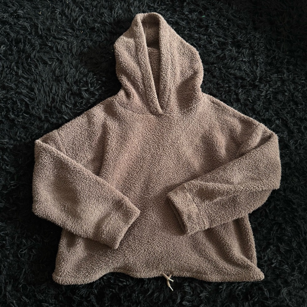 Cozy Purple Hooded Sweater